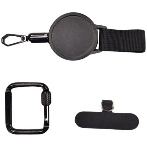 Anti-theft lanyard Beline for phone juodos spalvos - Image 3