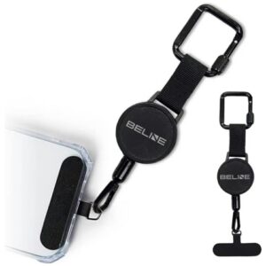 Anti-theft lanyard Beline for phone juodos spalvos - Image 2