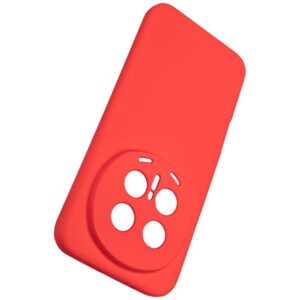 Dėklas Beline Silicone Honor Magic 8 Pro raudonos spalvos - Image 2