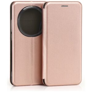 Beline Book Magnetic Dėklas Honor Magic 8 Pro, Rose Gold - Image 1