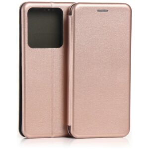 Beline Book Magnetic Dėklas Poco M7 Pro, Rose Gold