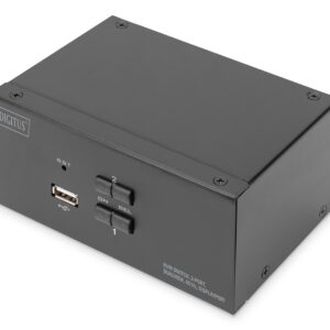 Digitus DS-12862 KVM jungiklis Juoda - Image 3