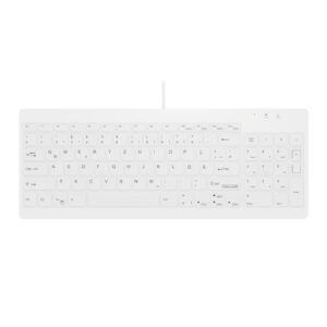 Contour Design Active Key AK-C7012 klaviatūra Medicininis USB Vokiečių Balta