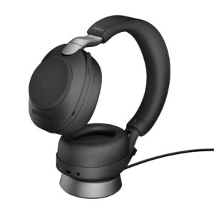 Jabra Evolve2 85 Laisvų rankų įranga Bevielis Su lankeliu Biuras / skambučių centras C tipo USB Bluetooth Juoda - Image 2