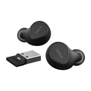 Jabra Evolve2 Buds Laisvų rankų įranga Bevielis Įkišamos į ausį Biuras / skambučių centras USB Type-C / USB Type-A Bluetooth Juoda - Image 2