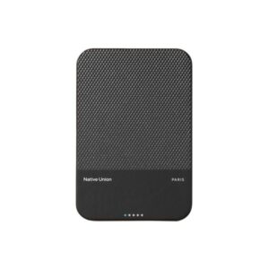 Native Union PB-5KMS-BLK-Q2 nešiojamasis įkroviklis 5000 mAh Belaidis įkrovimas Juoda - Image 1