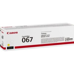 Canon 067 tonerio kasetė 1 vnt Originalus Geltona - Image 2