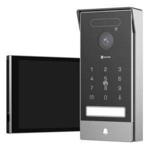 EZVIZ HP7 PRO 4K vaizdo telefonspynės sistema 20,3 cm (8") Juoda, Pilka