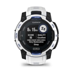 Garmin Instinct 2,29 cm (0.9") MIP 45 mm Skaitmeninis 176 x 176 pikseliai Lietimui jautrus ekranas Juoda, Balta GPS (palydovinis) - Image 3