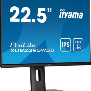 iiyama ProLite XUB2395WSU-B5 kompiuterio monitorius 57,1 cm (22.5") 1920 x 1200 pikseliai WUXGA LED Juoda