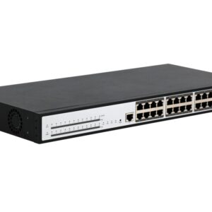 Extralink EX.19737 tinklo komutatorius Valdomas L3 Gigabit Ethernet (10/100/1000) Maitinimas per Eternetą (PoE) 1U Balta - Image 2