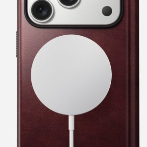 Nomad Modern Leather Folio mobiliojo telefono dėklas 16 cm (6.3") „Folio“ Burgundija - Image 3