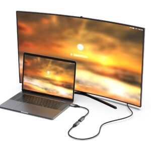 Equip 133446 vaizdo kabelio adapteris 0,15 m DisplayPort HDMI Juoda, Pilka - Image 3