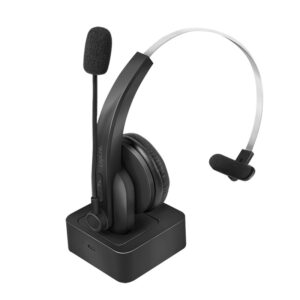 LogiLink BT0059 Ausinės be mikrofono ir ausinės su mikrofonu Laisvų rankų įranga Bevielis Su lankeliu Biuras / skambučių centras Bluetooth Įkrovimo stovas Juoda - Image 1
