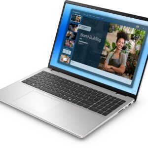 DELL DC16251 Intel Core 7 150U Knyginis kompiuteris 40,6 cm (16") Full HD+ 16 GB DDR5-SDRAM 512 GB SSD Wi-Fi 6 (802.11ax) Windows 11 Pro Platina, Sidabras - Image 3