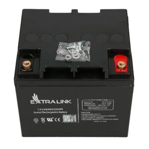 Extralink AKUMULATOR Battery ACCUMULATOR 12V 40AH - Batterie - 40.000 mAh Rūgštinis akumuliatorius (VRLA) 13,5 V 12 Ah - Image 2