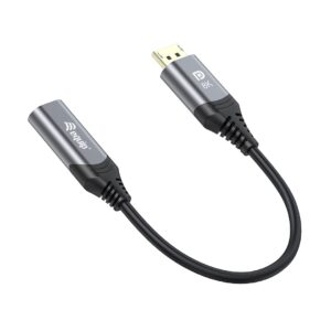 Equip 133446 vaizdo kabelio adapteris 0,15 m DisplayPort HDMI Juoda, Pilka - Image 2