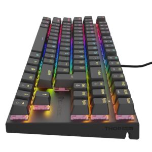 GENESIS Thor 303 TKL klaviatūra Žaidimams USB QWERTY Ispanas Juoda - Image 2