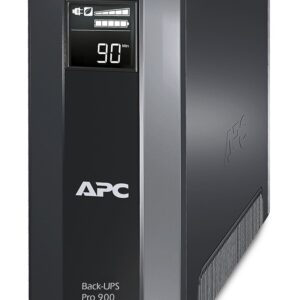 APC Back-UPS Pro nepertraukiamo maitinimo resursai (UPS) „Line-Interactive“ 0,9 kVA 540 W 5 AC išvestis(ys / čių)