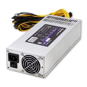 Qoltec 50350 maitinimo blokas 1850 W Pilka - Image 2