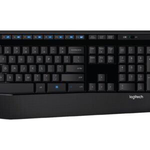 Logitech 920-008351 klaviatūra Pelė įskaityta Biuras Radijo dažnio belaidė Anglų Juoda - Image 2