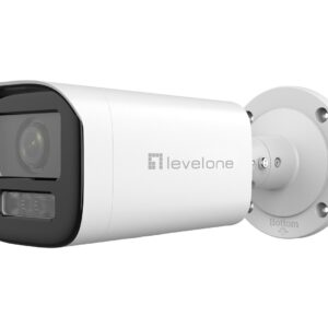 LevelOne FCS-5222 apsaugos stebėjimo kamera Kulka (forma) IP apsaugos kamera Vidaus ir lauko 1920 x 1080 pikseliai Siena - Image 1