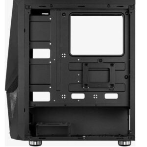 Dėklas Aerocool PGS Zauron FRGB-G-BK-V1 Black - Image 3