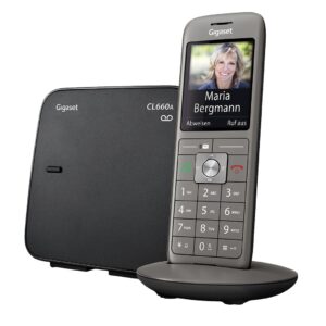 Gigaset CL660A DECT telefonas Antracitas, Juoda - Image 1