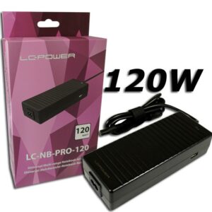 LC-Power LC-NB-PRO-120 maitinimo adapteris / inverteris Vidaus 120 W Juoda - Image 3