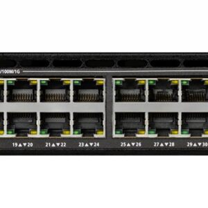 LANCOM GS-4554XP Valdomas L3 2.5G Ethernet (100/1000/2500) Maitinimas per Eternetą (PoE) 1U Juoda - Image 1