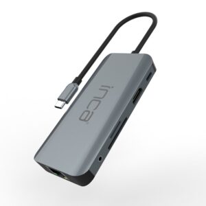 Inca ITPC-10TX sąsajos šakotuvas C tipo USB 5000 Mbit/ai Pilka - Image 1