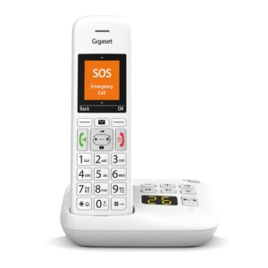 Gigaset E390A DECT telefonas Skambintojo ID Balta - Image 2