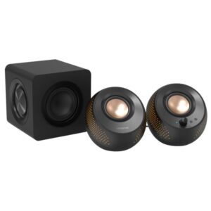 Creative 2.1 Pebble X Plus Computer Speakers with Subwoofer juodos spalvos - Image 3