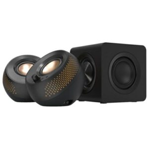 Creative 2.1 Pebble X Plus Computer Speakers with Subwoofer juodos spalvos - Image 4