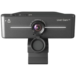 Internetinė kamera Creative 4K UHD juodos spalvos
