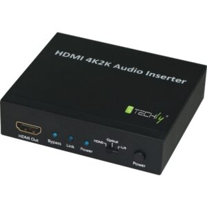 Techly IDATA HDMI-AI4K vaizdo signalo keitiklis 3840 x 2160 pikseliai - Image 1