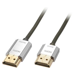 Lindy 41675 HDMI kabelis 3 m HDMI A tipo (standartinis) Pilka - Image 1