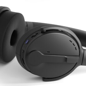 EPOS ADAPT 560 II Laisvų rankų įranga Vielinis ir Bevielis Su lankeliu Biuras / skambučių centras C tipo USB Bluetooth Juoda