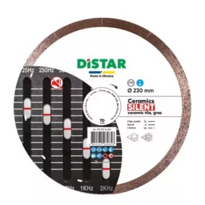 DISTAR DEIMANTINIS DISKAS CERAMIC SILENT 230 x 1,9 x 10 x 25,4