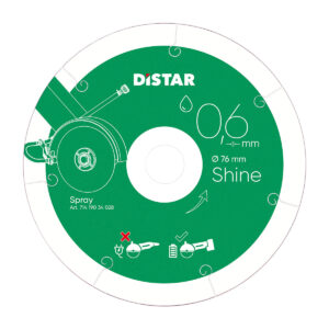 DISTAR DEIMANTINIS DISKAS SHINE 76 x 0,6 x 22,23mm