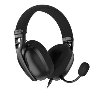 HATOR Hyperpunk 3 USB Laisvų rankų įranga Vielinis Įkišamos į ausį Žaidimams USB Type-C / USB Type-A Juoda