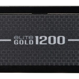 Cooler Master Elite Gold 1200 maitinimo blokas 1200 W 24-pin ATX ATX Juoda - Image 3