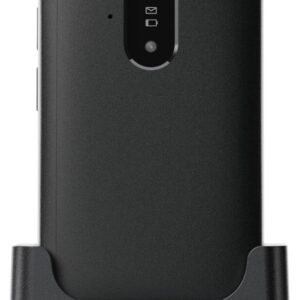 Doro Leva E22 7,11 cm (2.8") 127,8 g Juoda, Balta Bazinis telefonas