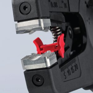 Knipex PreciStrip16 replės kabelių izoliacijai nuimti Juoda, Raudona - Image 2