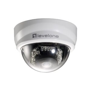 LevelOne FCS-3101 apsaugos stebėjimo kamera Skliautas IP apsaugos kamera Vidaus ir lauko 1920 x 1080 pikseliai Prie lubų / stalo - Image 1