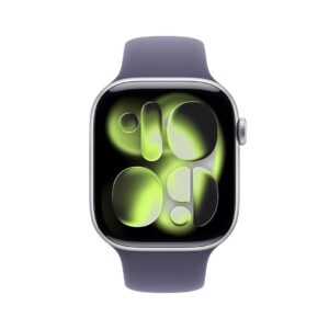 Apple Watch Series 11 OLED 46 mm Skaitmeninis 416 x 496 pikseliai Lietimui jautrus ekranas Sidabras „Wi-Fi“ GPS (palydovinis) - Image 2