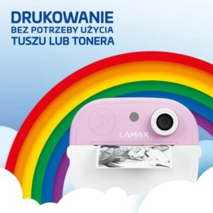 Vaikiškas fotoaparatas LAMAX InstaKid2 Play, pink - Image 3