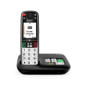 Gigaset EASY 500A Analoginio ryšio / DECT telefonas Skambintojo ID Juoda, Sidabras - Image 2
