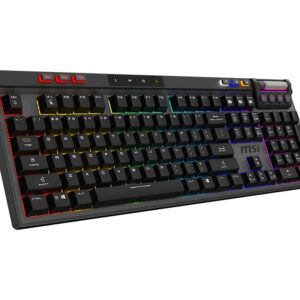 MSI STRIKE PRO WIRELESS klaviatūra Žaidimams USB + Bluetooth QWERTY Anglų (JAV) Juoda - Image 3