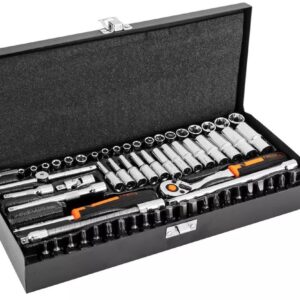 Neo Tools 1/4" veržliarakčių rinkinys 63 vnt.